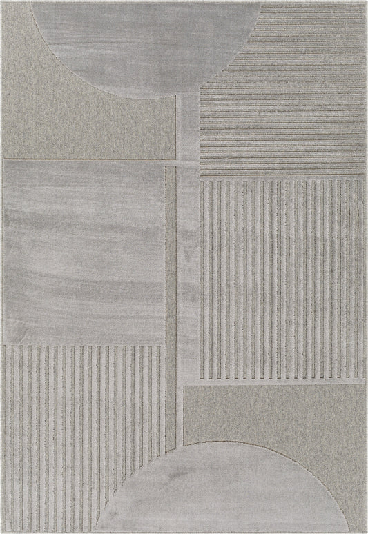 Surya Kingston KGS-2308 Light Slate Modern Machine Woven Rug