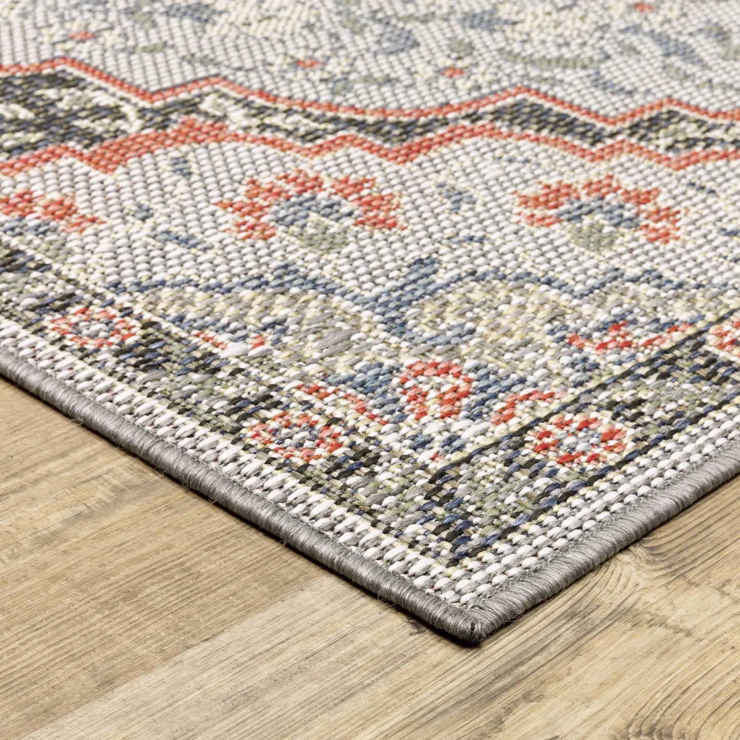 Oriental Weavers Cyprus 228D4 Blue  Traditional Power-Loomed Rug