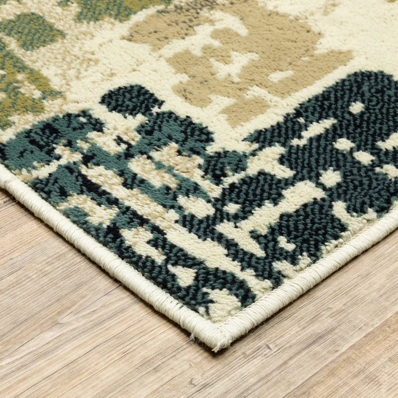Oriental Weavers Evandale 9836A Beige Multi Casual Machinemade Rug