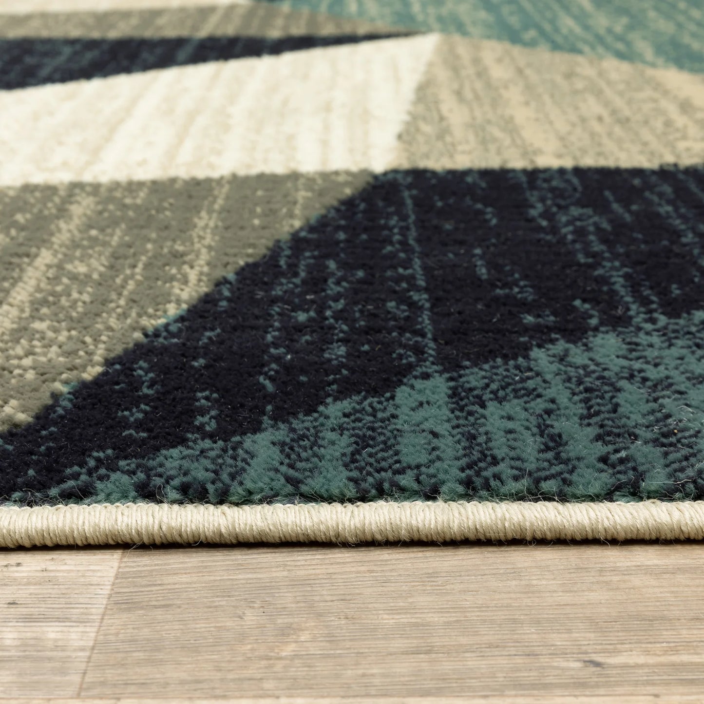 Oriental Weavers Evandale 9841B Grey Blue Casual Machinemade Rug