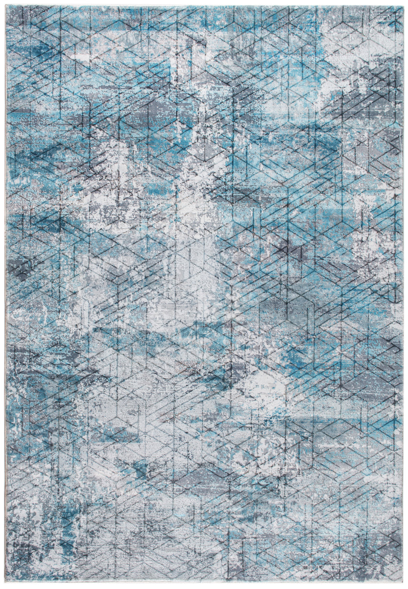 Kas Roxy 2805 Blue Grey Transitional Machine Woven Rug