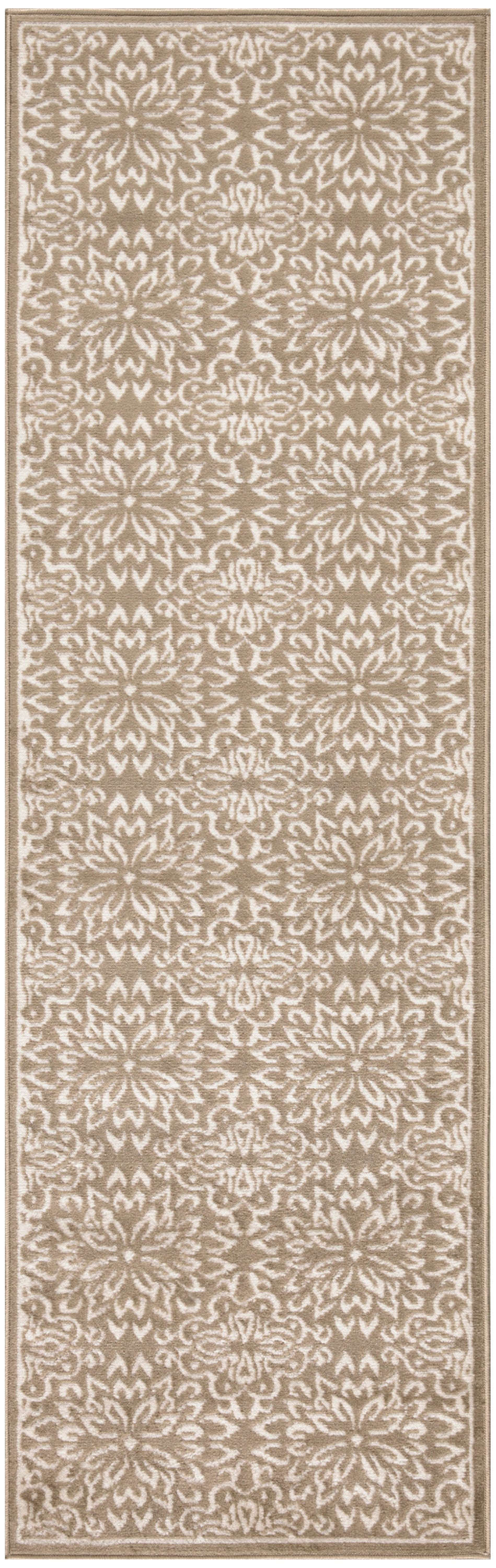 Nourison Home Jubilant JUB06 Taupe Transitional Power-loomed Rug