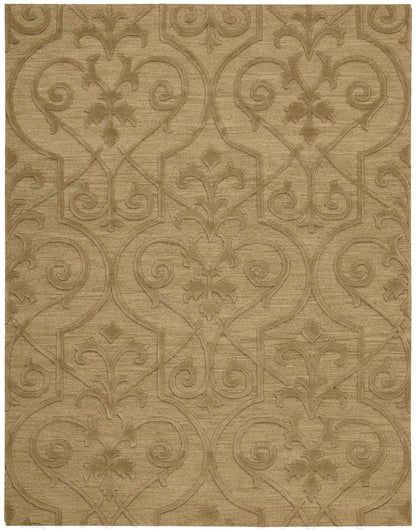 Nourison Home Ambrose AMB02 Khaki Transitional Hand Woven Rug