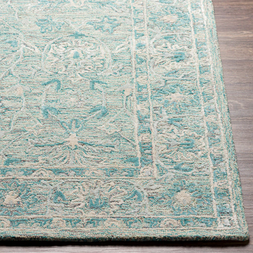 Surya Shelby SBY-1012 Aqua Traditional  Rug
