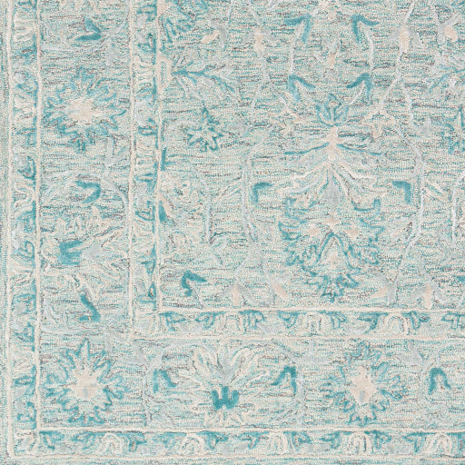 Surya Shelby SBY-1012 Aqua Traditional  Rug