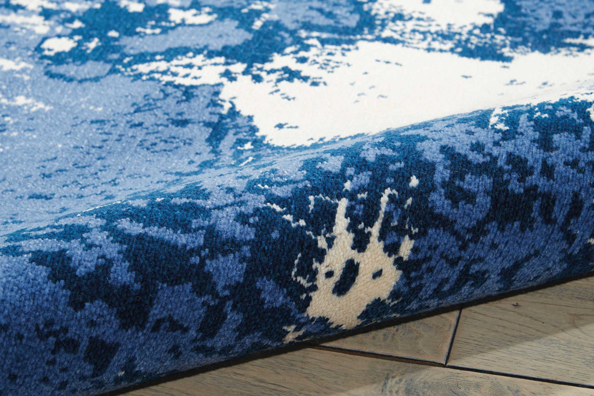 Nourison Home Twilight  Blue Ivory  Contemporary