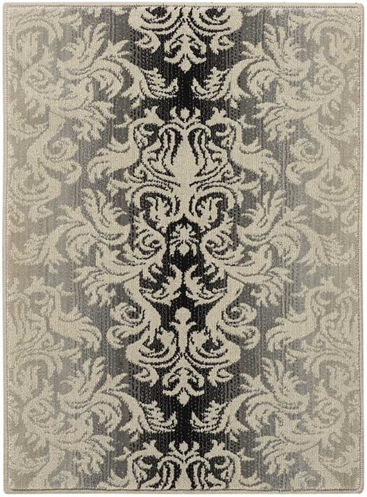 Nourison Home Riviera  Charcoal  Transitional