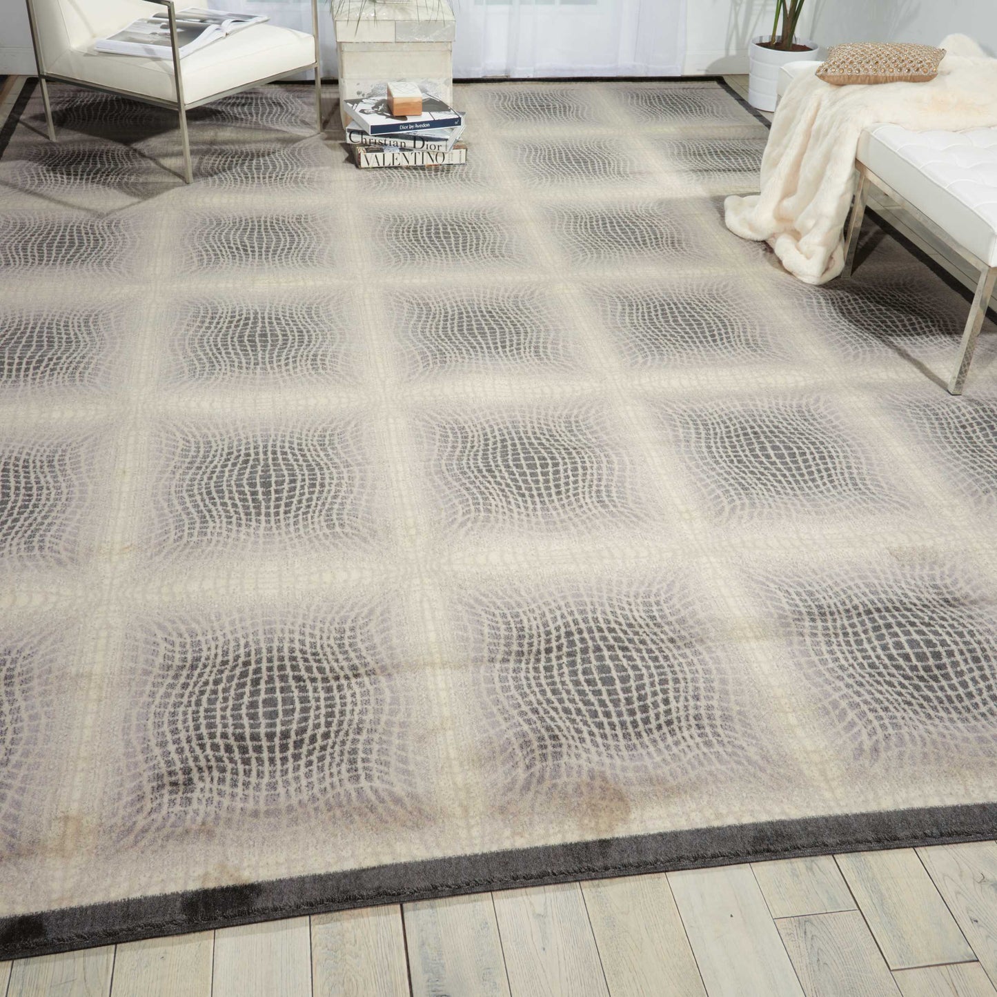 Nourison Home Utopia  Shell  Contemporary