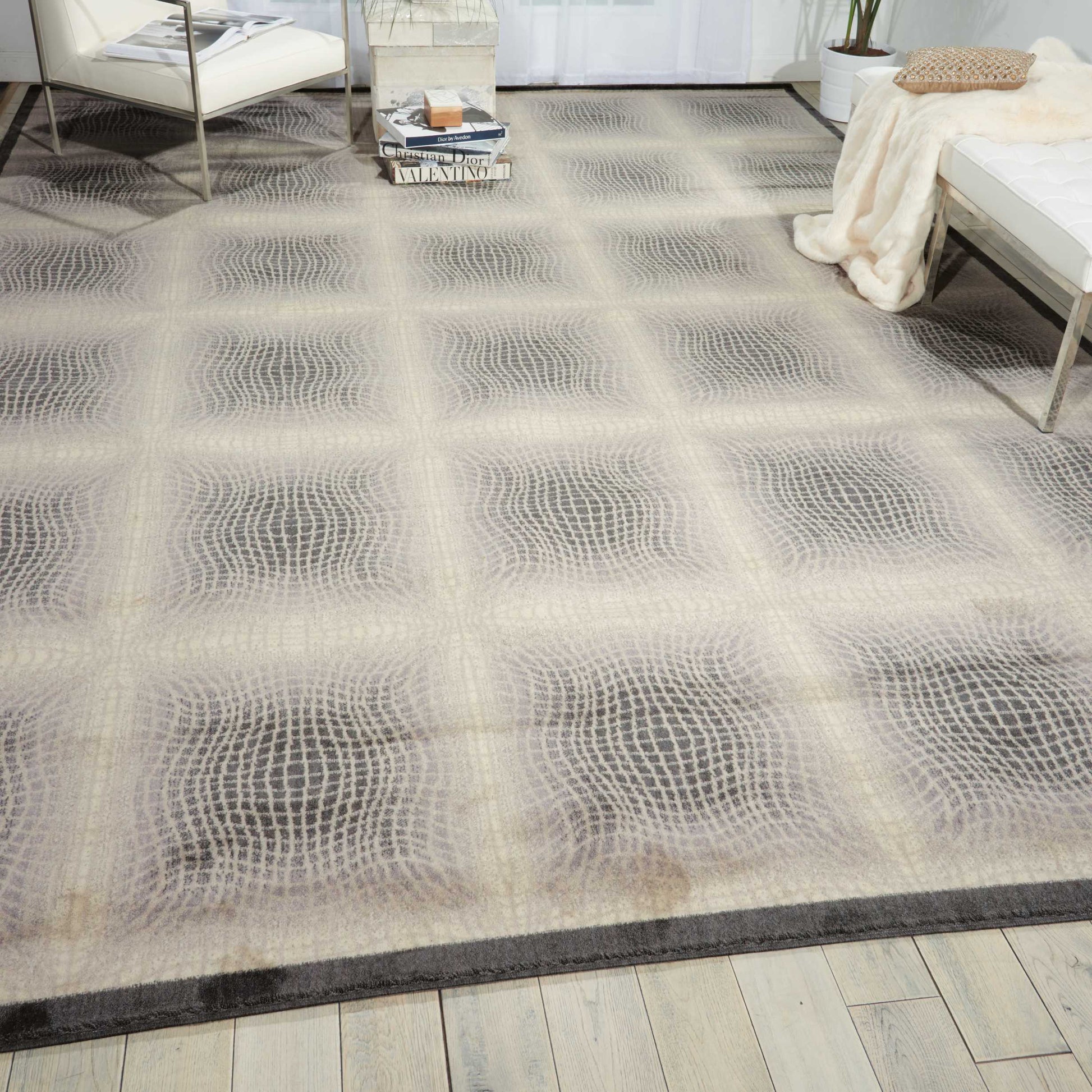 Nourison Home Utopia  Shell  Contemporary