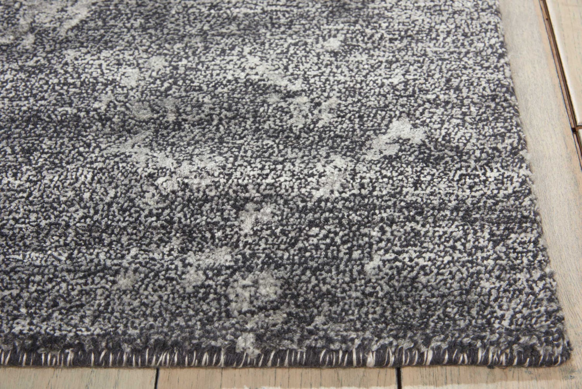 Nourison Home Silk Shadows  Graphite  Transitional