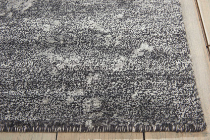 Nourison Home Silk Shadows  Graphite  Transitional