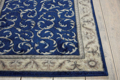 Nourison Home Somerset  Navy  Traditional