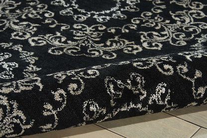 Nourison Home Tranquility  Black  Transitional