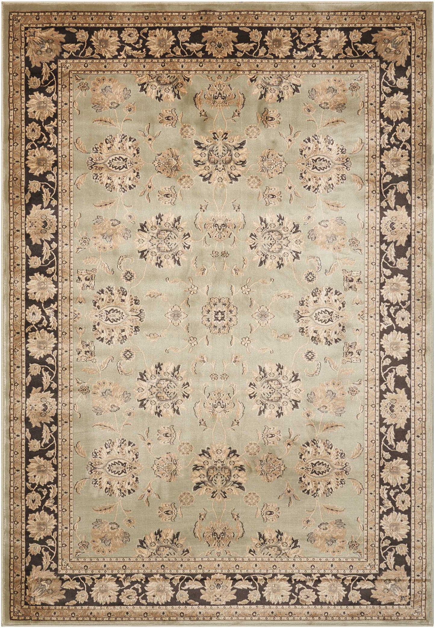 Nourison Home Ararat  Green  Traditional
