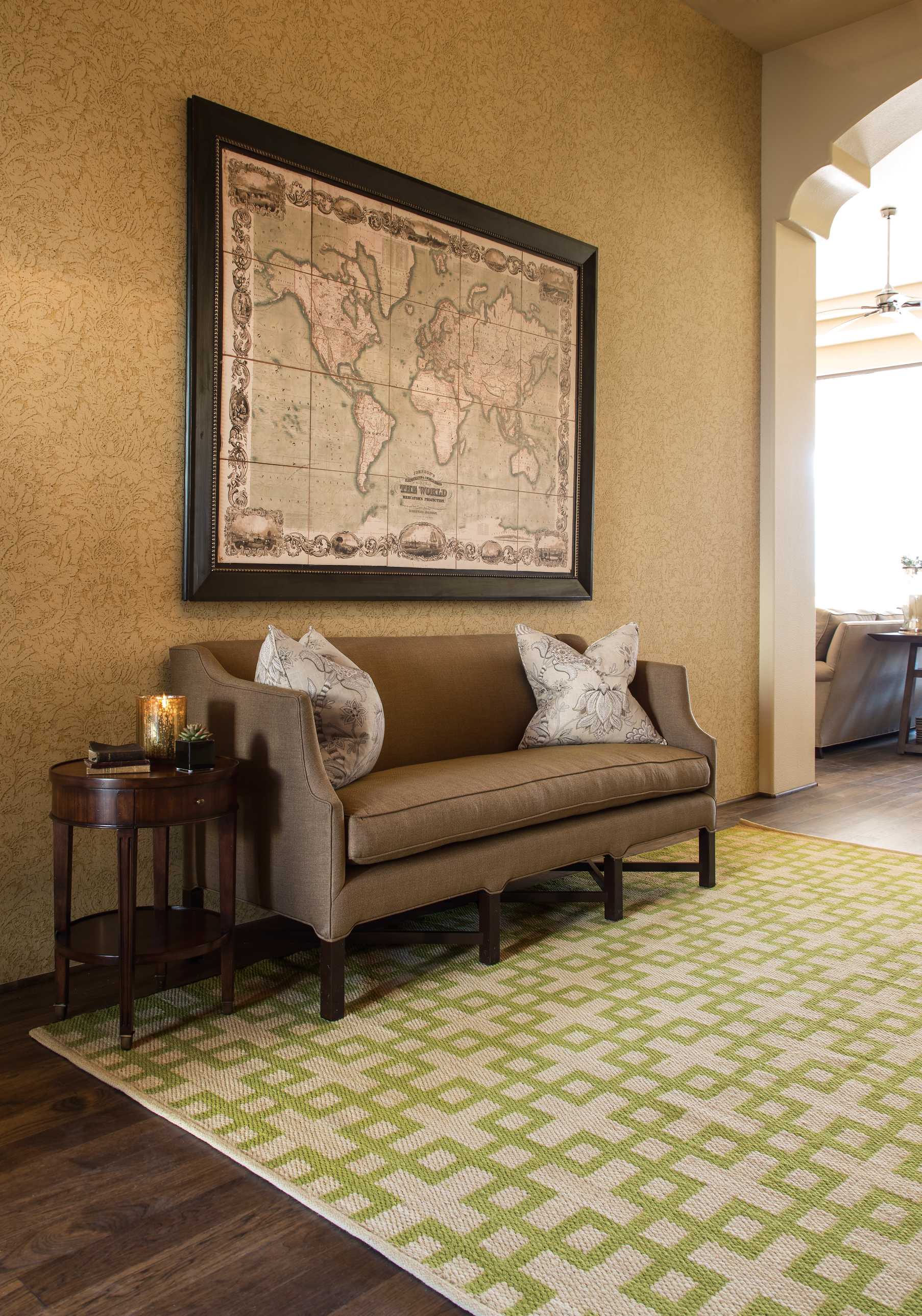 Barclay Butera Maze  Moss  Contemporary