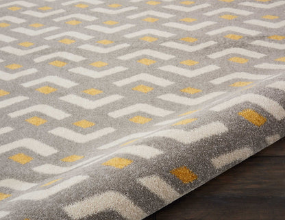 Nourison Home Harper  Grey  Contemporary
