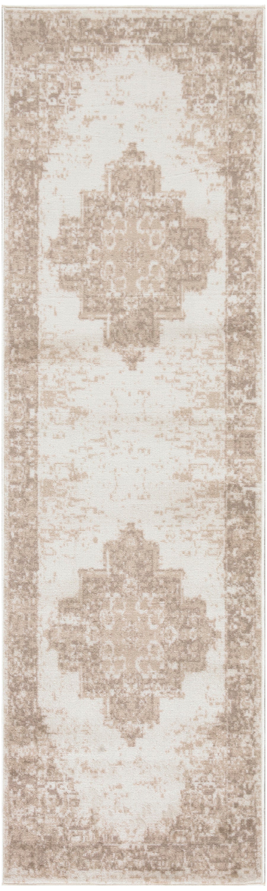 Nourison Home Grafix GRF14 Ivory Beige Transitional Power-loomed Rug