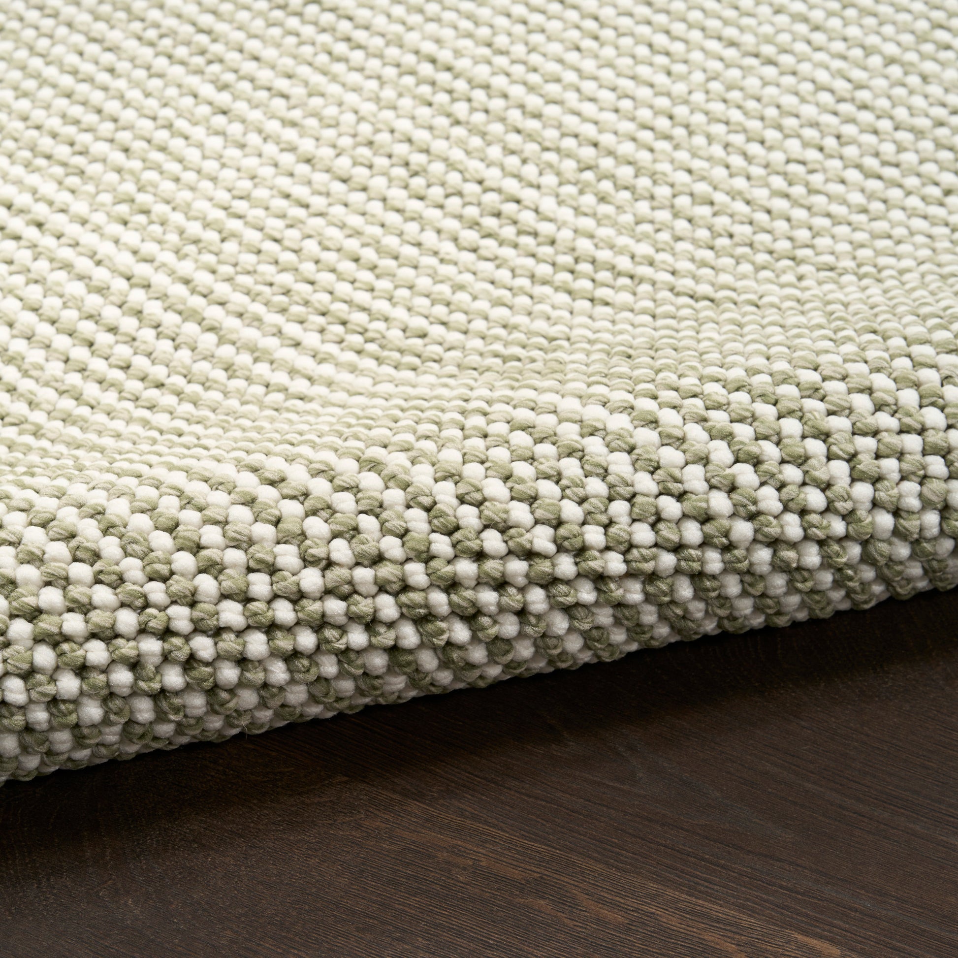 Nourison Home Natural Texture  Ivory Green  Contemporary