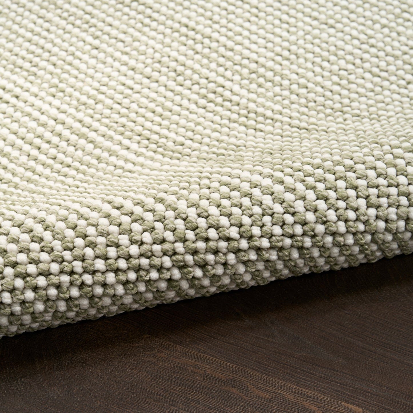 Nourison Home Natural Texture  Ivory Green  Contemporary