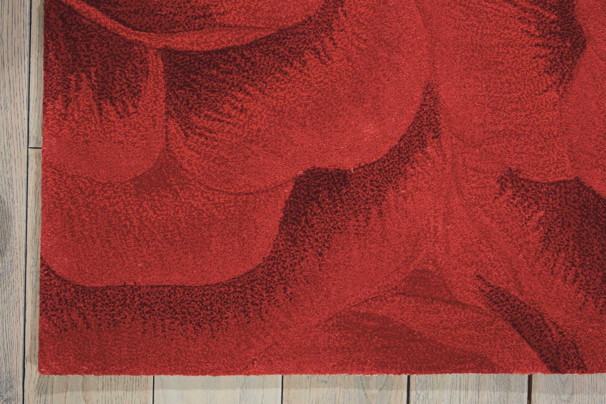 Nourison Home Moda  Crimson  Contemporary