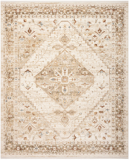 Nourison Home Pardis  Ivory Taupe  Traditional