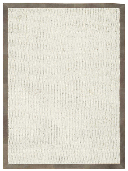 Calvin Klein Collection Lucia LUC01 Oyster Contemporary Woven Rug