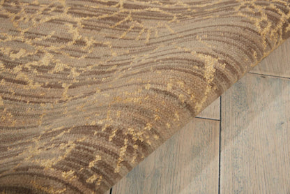 Nourison Home Silken Allure  Latte  Contemporary