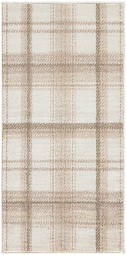 Nourison Home Grafix GRF03 Ivory Beige Contemporary Power-loomed Rug
