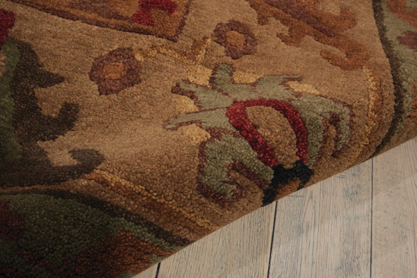 Nourison Home Tahoe  Espresso  Traditional