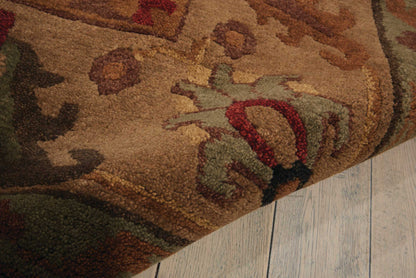 Nourison Home Tahoe  Espresso  Traditional