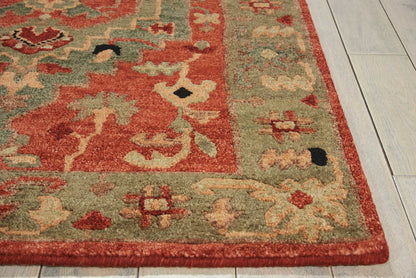 Nourison Home Tahoe  Rust  Traditional