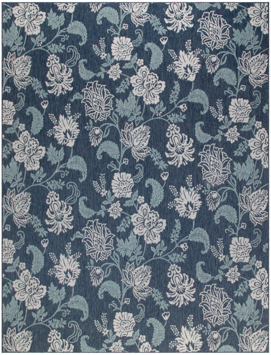 Nourison Home Garden Oasis  Navy  Contemporary