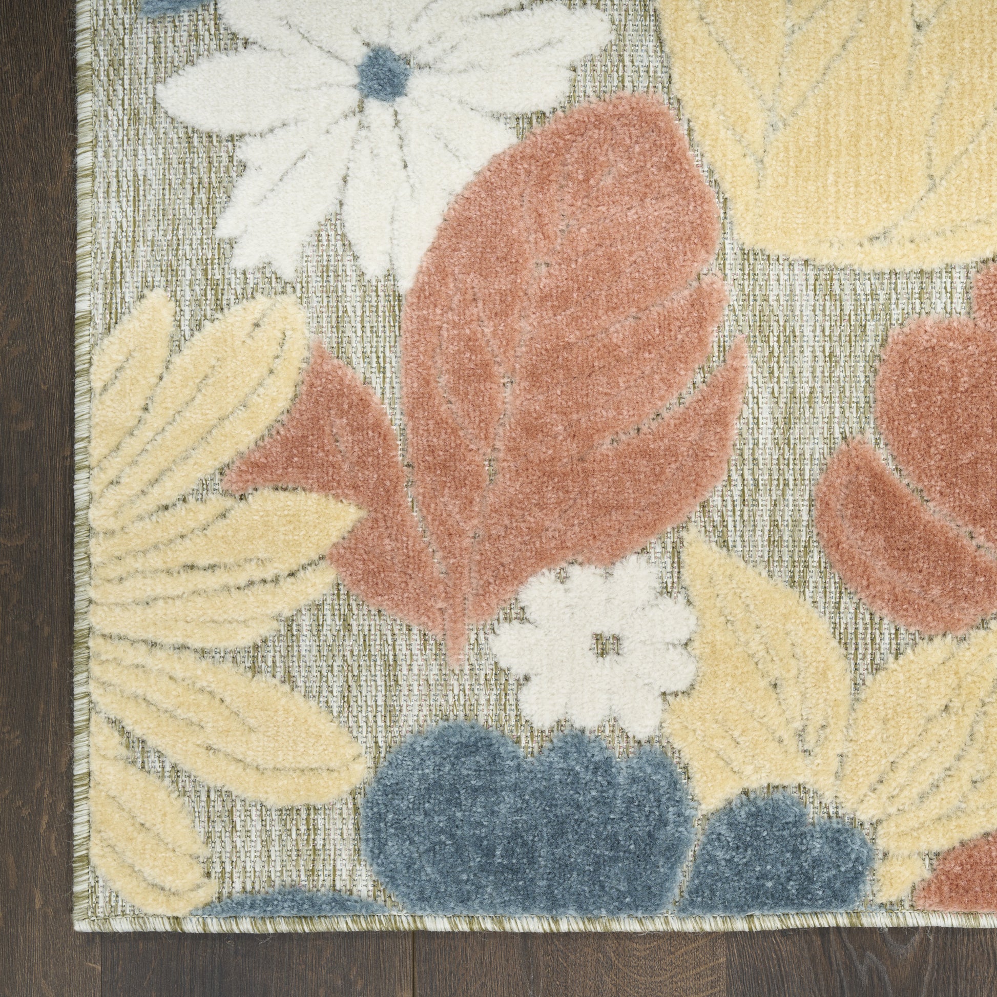 Nourison Home Aloha  Rose  Contemporary