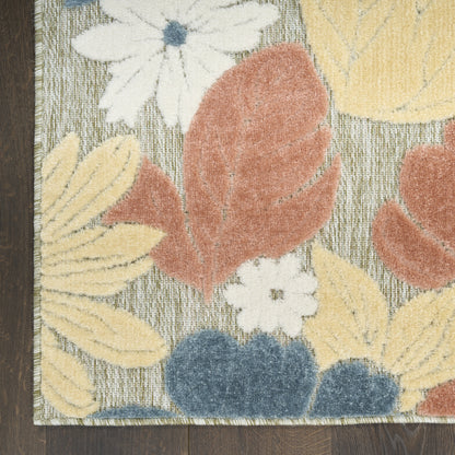 Nourison Home Aloha  Rose  Contemporary