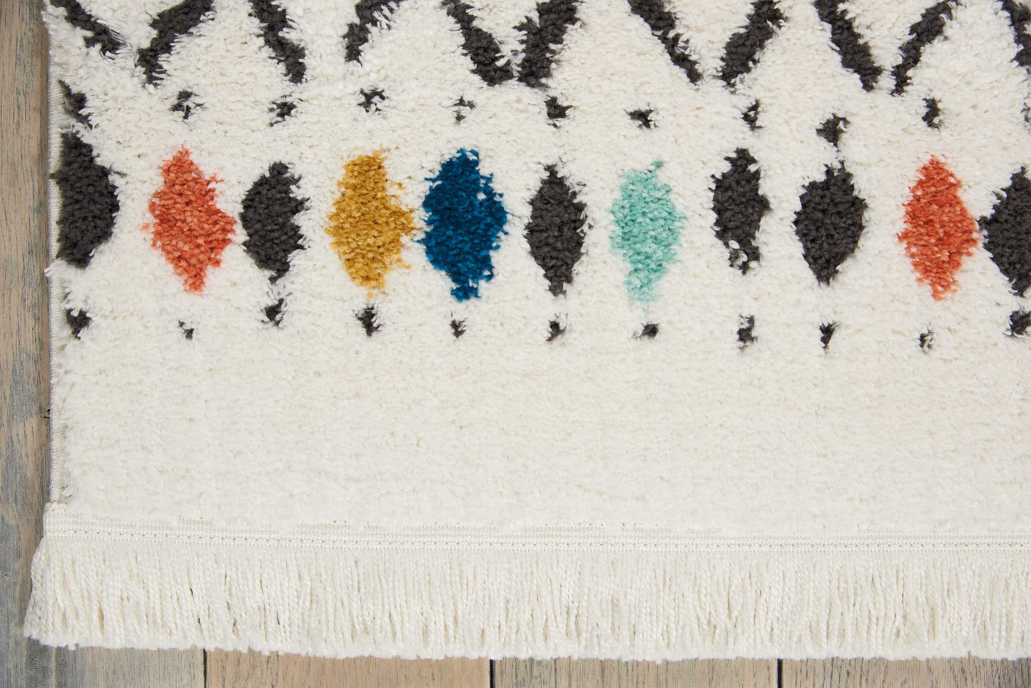 Nourison Home Kamala  White  Contemporary