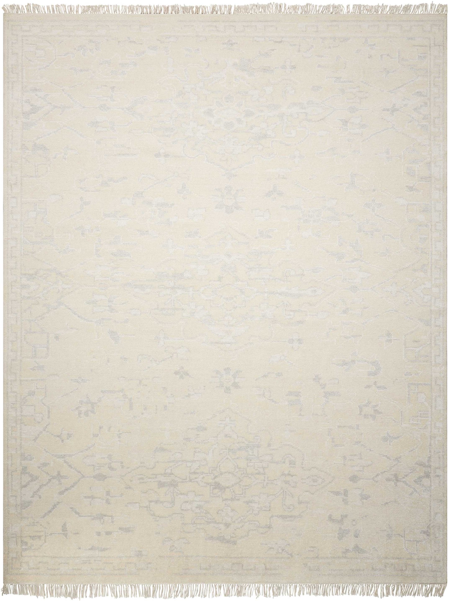 Nourison Home Elan ELN01 Ivory Traditional Knotted Rug