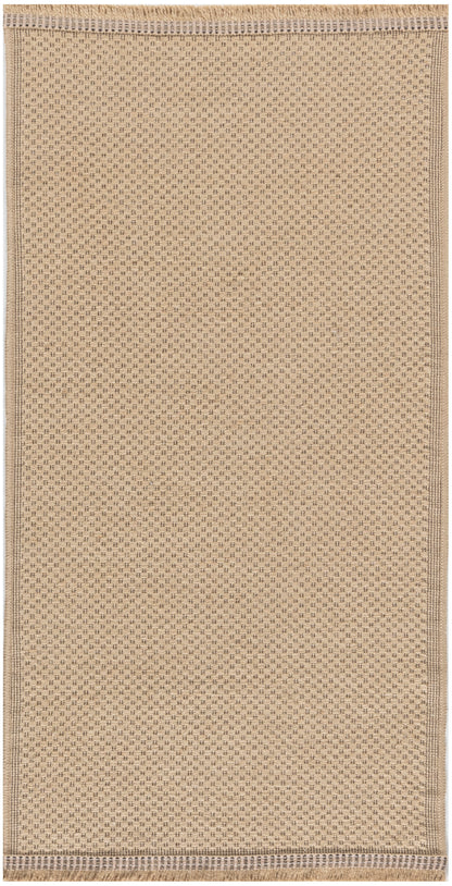 Nourison Home Washable Jute WSJ03 Natural Contemporary Loom-woven Rug