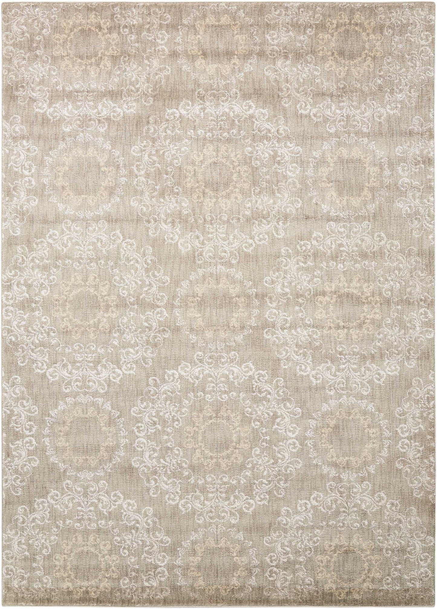 Nourison Home Tranquility TNQ03 Stone Transitional Power-loomed Rug