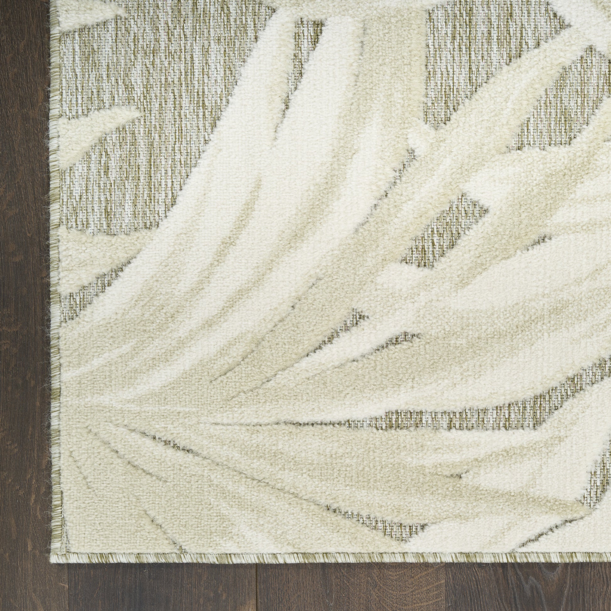 Nourison Home Aloha  Ivory Sage  Contemporary