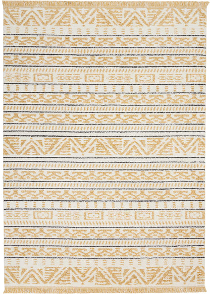 Nourison Home Kamala  Yellow  Contemporary