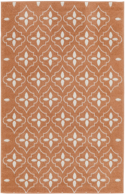 Nourison Home Nourison Essentials NRE04 Copper Contemporary Power-loomed Rug