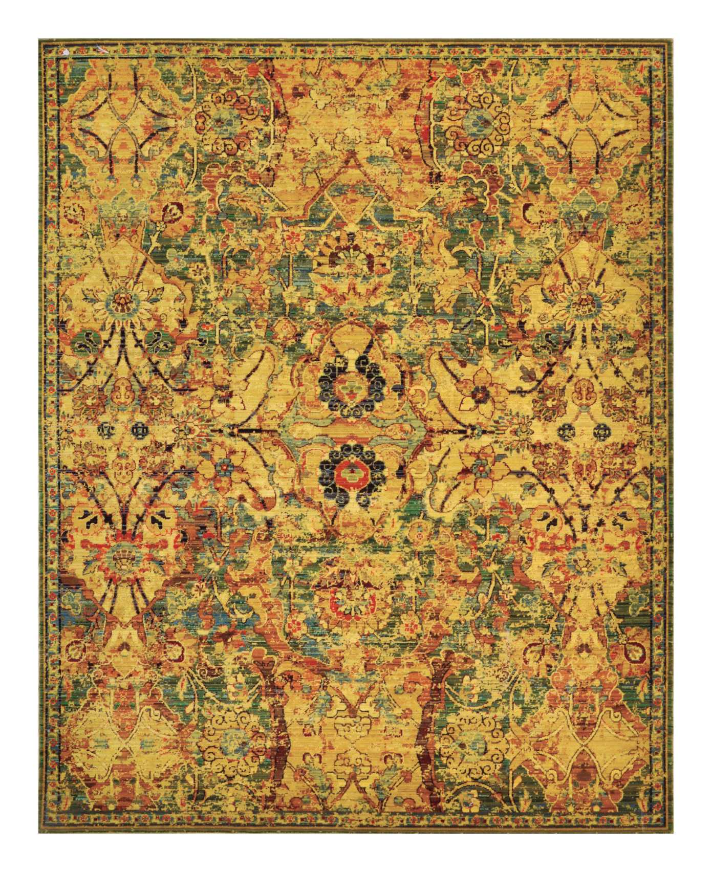 Nourison Home Timeless TML02 Olive Traditional Loomed Rug