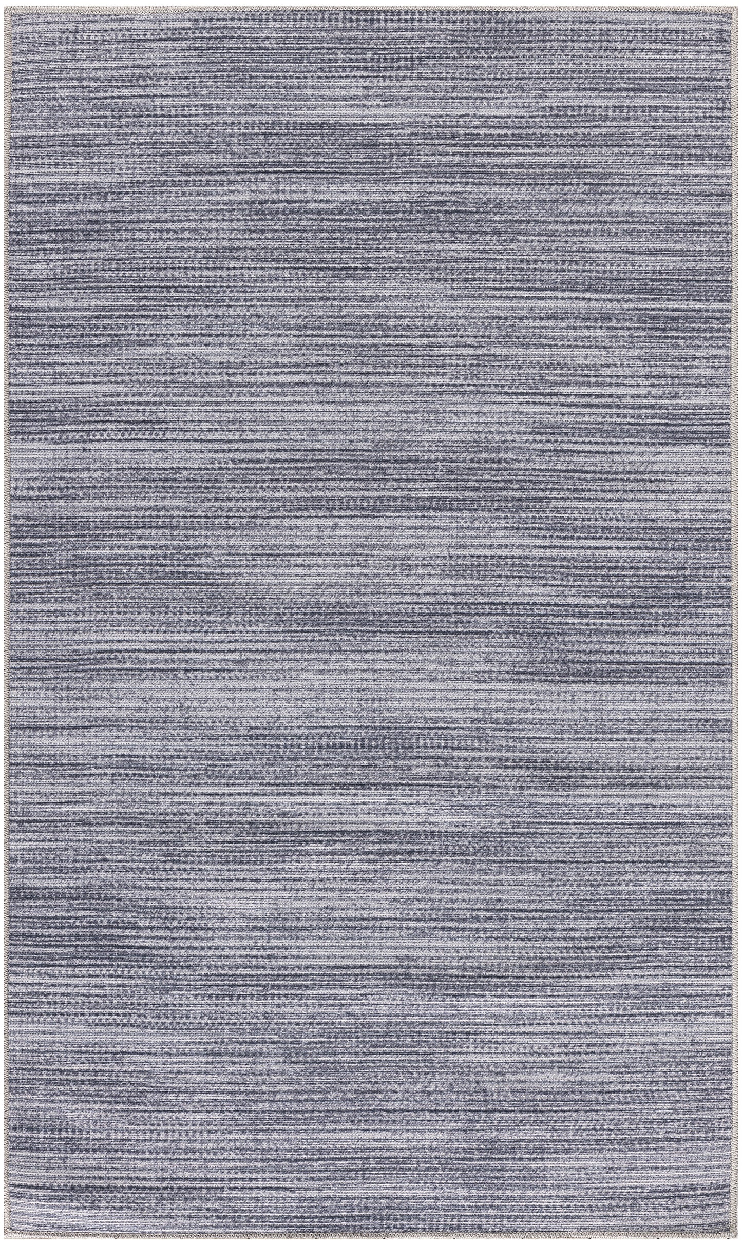 Nourison Home Nourison Washables NWB03 Grey Contemporary Power-loomed Rug