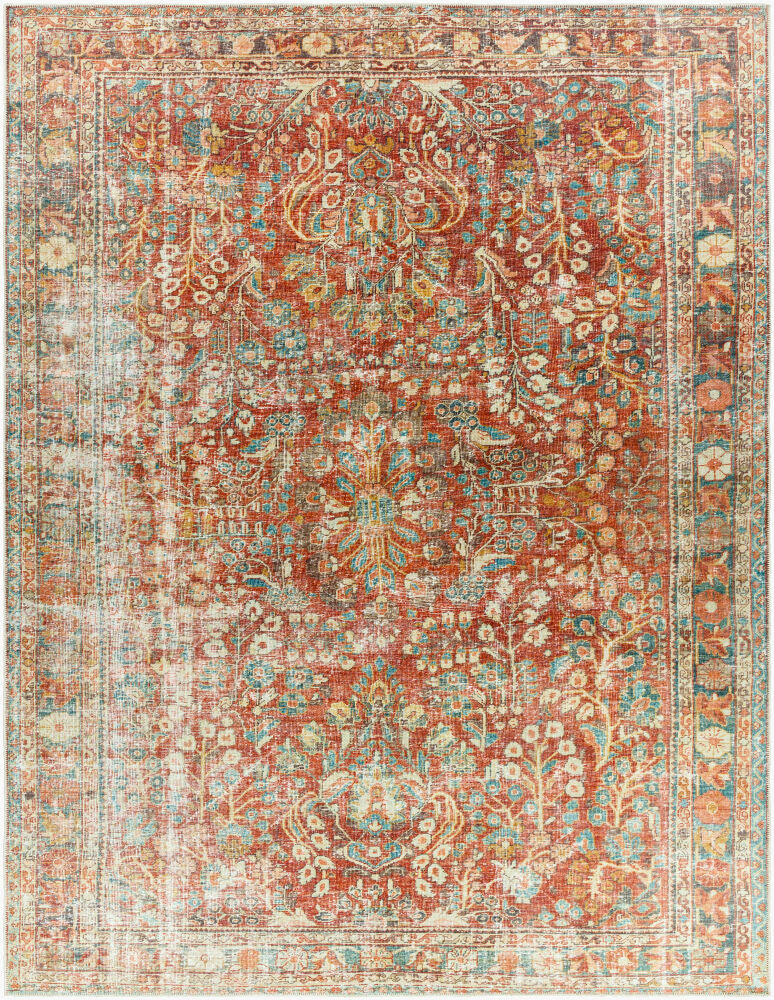 Surya Amelie AML-2353 Rust Traditional Machine Woven Rug