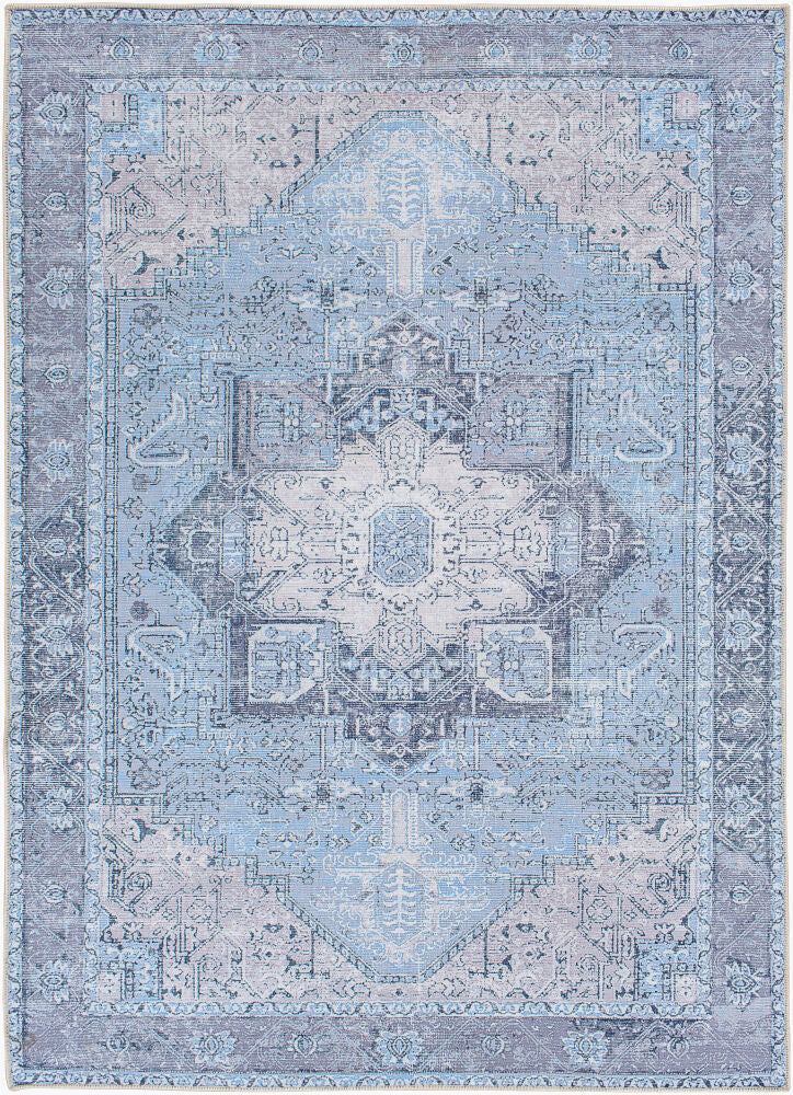Surya Amelie AML-2358 Sky Blue Traditional Machine Woven Rug