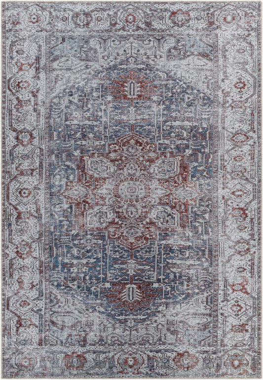 Surya Amelie AML-2366 Dark Blue Traditional Machine Woven Rug