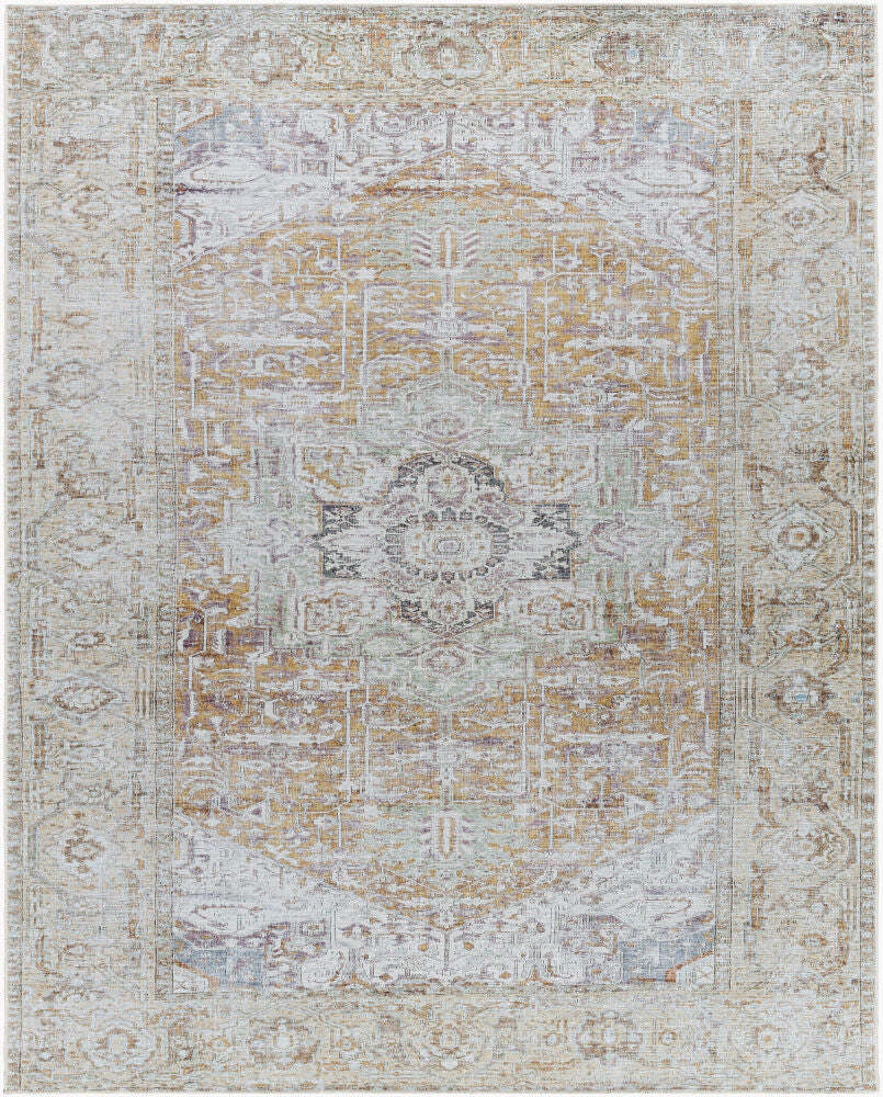 Surya Amelie AML-2367 Mustard Traditional Machine Woven Rug