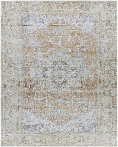 Surya Amelie AML-2367 Mustard Traditional Machine Woven Rug