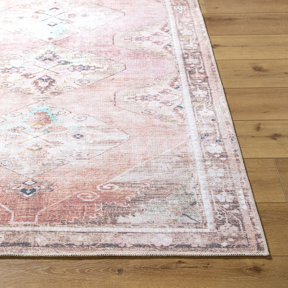 Surya Amelie AML-2402 Dusty Pink Traditional Machine Woven Rug