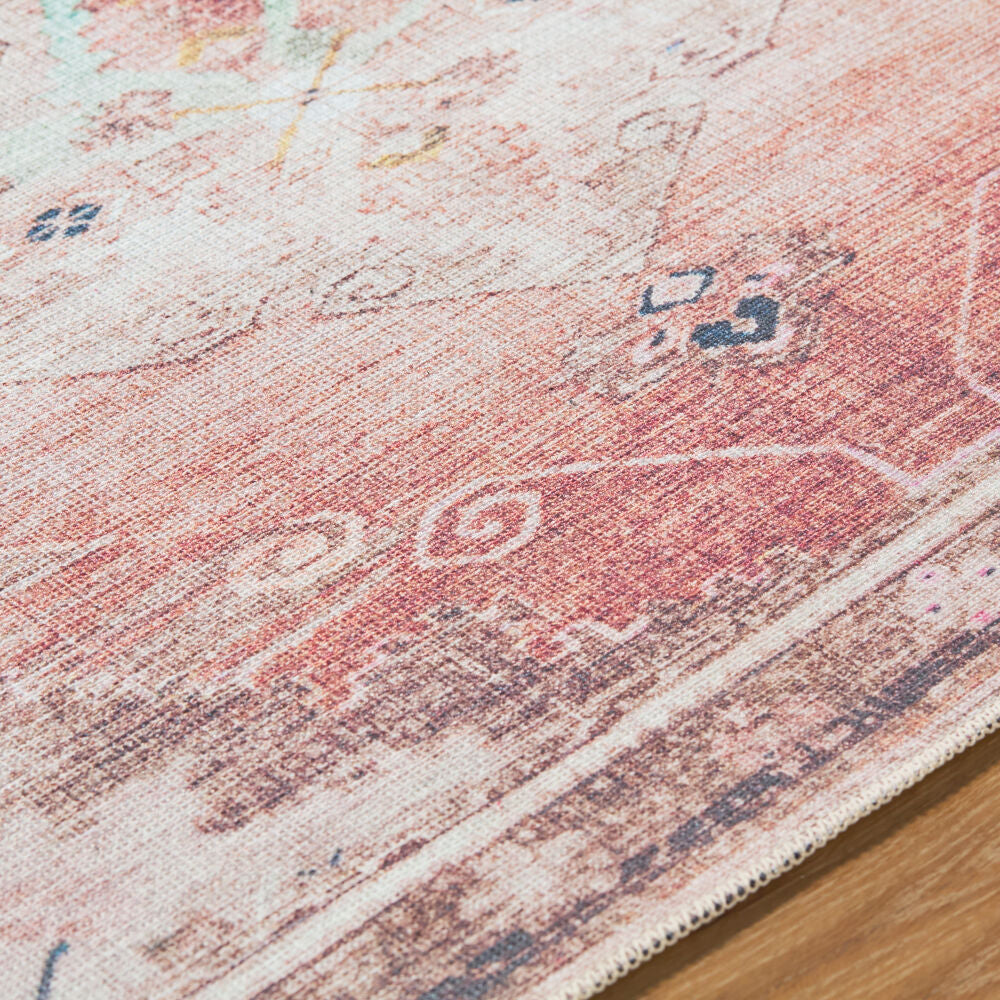 Surya Amelie AML-2402 Dusty Pink Traditional Machine Woven Rug